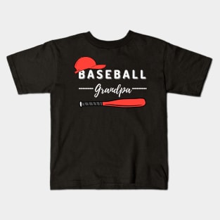 Baseball Grandpa Kids T-Shirt